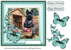 Scottie gardener card front 4