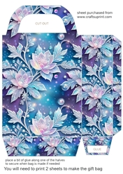 Winter lace gift bag 4