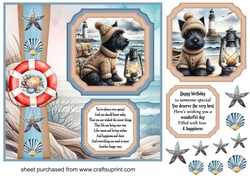 2 Panel Scottie by the sea card front 3