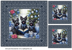 cup1343583_659 - 3 Christmas carol Scotties card front/toppers 3