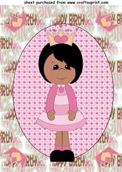 Birthday Princess Topper 1