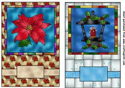 2 Christmas Card Fronts