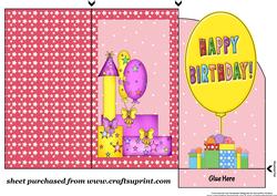 Childrens Birthday Money/gift Wallet