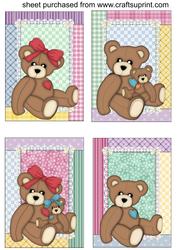 4 Cute Teddy Toppers