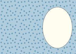 Baby Blue Spotty Insert