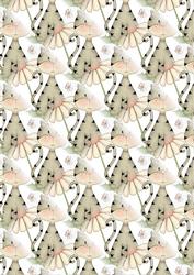 Floral Cat Backing Sheet 1