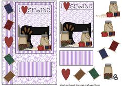 Love to Sew Card