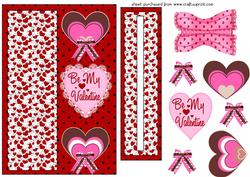 Valentines Day Slider Card Front