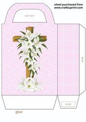 Pink Easter Lilies Gift Bag 2