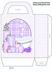 Purple Pamper Gift Bag