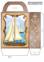 Sailing Themed Gift Bag 1