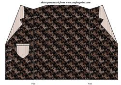 Chocolate Box Jacket Card Blank 1