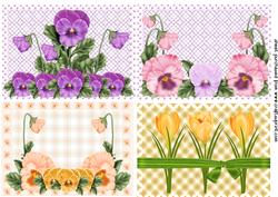 4 Beautiful Floral Toppers
