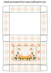 Orange Pansy Gift Box