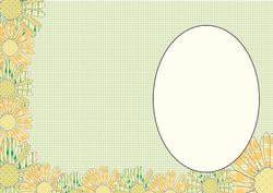 Yellow and Green Daisy Insert 2