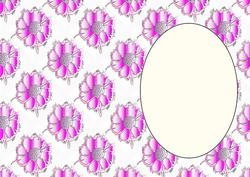 Pink/purple Daisy Insert