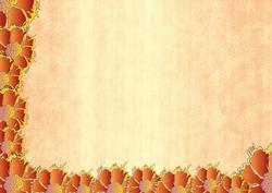 2 Tone Orange Backing Sheet 2