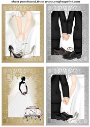4 Wedding Themed Toppers 2