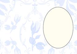 White and Blue Rose Insert 1