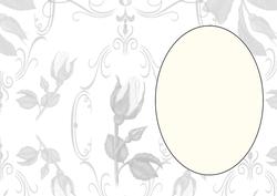 White and Grey Rose Insert 2