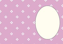 Pink and White Spots Insert
