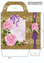 Pink Roses Gift Bag