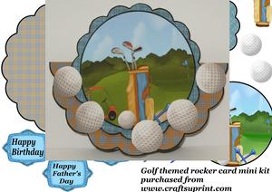 Golf Rocker Card Mini Kit