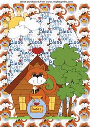 Bless Out Home Cat Topper 1