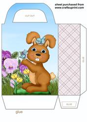 Spring Bunny Gift Bag 2