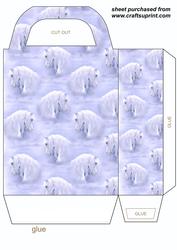 Beautiful Horse Heads Gift Bag 9
