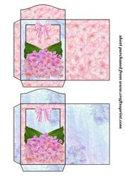 2 Pink Hydrangea Seed Packets