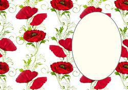Red Poppy Insert 2