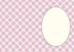 Pink and Green Check Insert 1