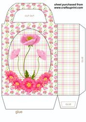 Pink Poppy Gift Bag 2
