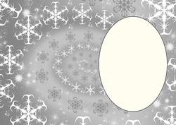 Grey Snowflake Insert 1
