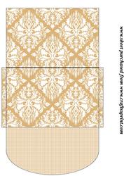 Coffee and Cream Money/voucher Wallet 3