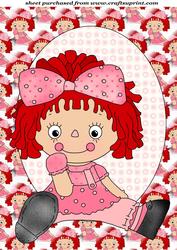 Raggedy Anne Topper 2