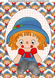 Raggedy Anne Topper 3