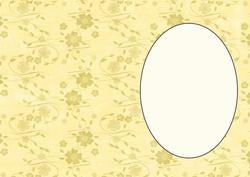 Sun Faded Floral Insert Butter Milk