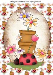 Cute Ladybird Topper