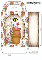 Garden Bee Gift Bag