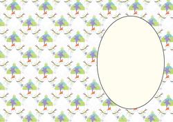 Snowman Christmas Insert 4