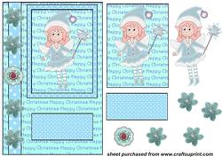 Christmas Fairy Card Front 2