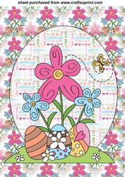 Hey Its Spring Floral Topper 3