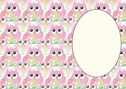 Easter Owl Insert 3