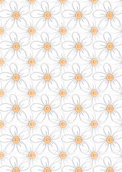 White Flower Backing Sheet