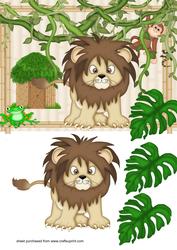 Jungle Cat Quick Card Front 2