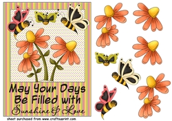 May your days card front 1