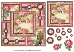 All about the roses card front