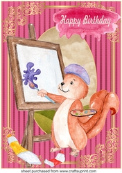 Large All about the art topper 2